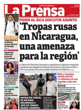 “Tropas rusas en Nicaragua, una amenaza para la región”