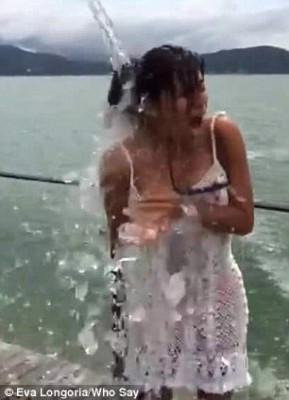 Famosos se retan a cubetazos fríos