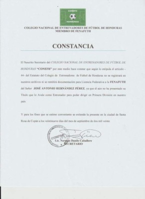Tony Hernández explota tras problemas para dirigir en Honduras: 'Si viene Mourinho tampoco lo dejarán'