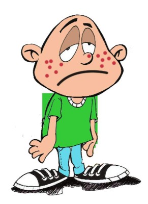 Los niños me molestan porque tengo acné en la cara. Estoy en tratamiento, pero todavía se me ven las ronchas.