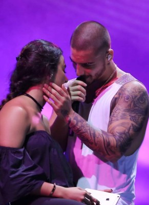 Maluma sedujo y conquistó en el concierto del año