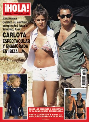 Carlota seduce a Ibiza