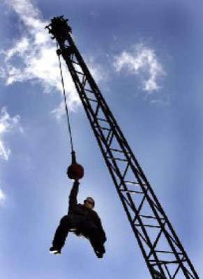 Desafío: el mago Blaine girara dos días en el aire