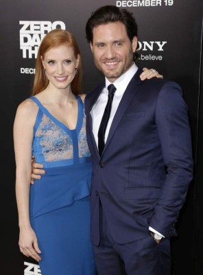 Édgar Ramírez llama 'Mi amor' a Chastain