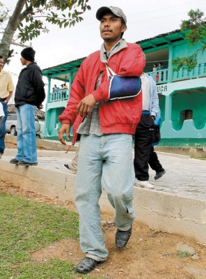 'Abrí la puerta del bus y salí volando”