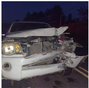 Nayeli es la joven futbolista que murió en un accidente vial; su moto quedó destruida