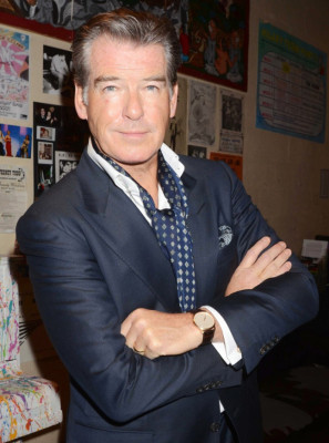 Pierce Brosnan se toma la vida con calma