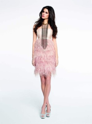 Plumas para lucir en Navidad