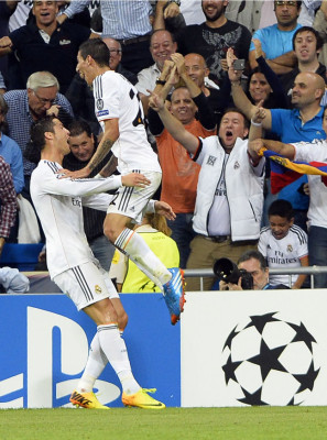 Cristiano y Di María calman las turbulencias en el Real Madrid