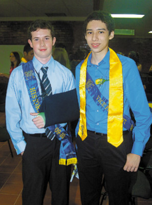 Sociedad de Honor a los alumnos de la EIS 2009