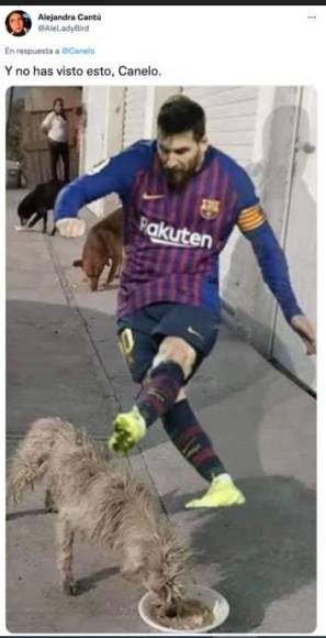 Los mejores memes de la polémica Canelo-Messi