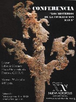 Invitan a conferencia sobre la civilización maya