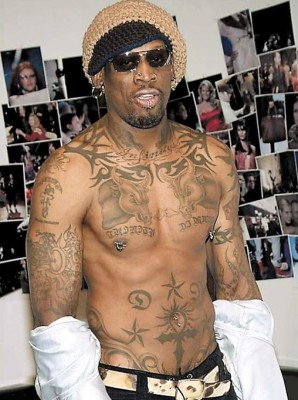 Rodman arrestado por violento