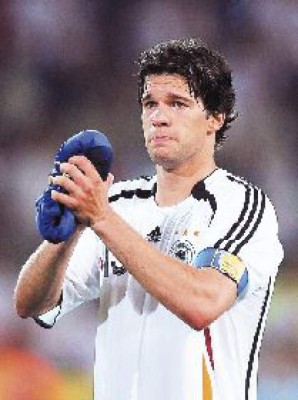 Los mundiales no son para Ballack