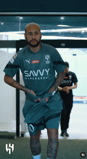 Las imágenes de Neymar tras regresar a entrenar con el Al Hilal de Arabia Saudita.
