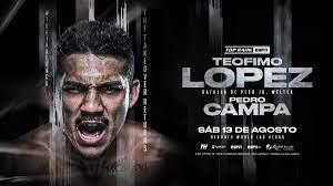 Teófimo López vuelve al ring y calienta la pelea ante Pedro Campa: “Ahora estoy en otro nivel”