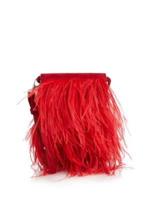 Plumas para lucir en Navidad