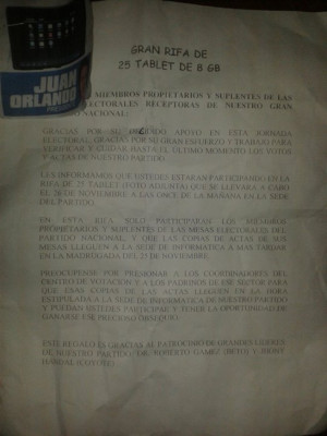 Lectores hondureños denuncian fallas en el proceso electoral