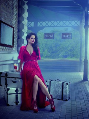 Eva Green en calendario Campari 2015