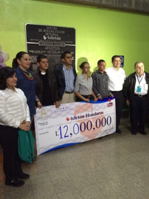 Hondureños hacen realidad el milagro de amor en la Teletón