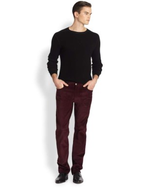 El corduroy triunfa en el otoño