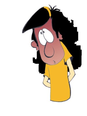 Cuando mi mamá me deja en la escuela se despide con un beso, pero me da pena porque&nbsp;me siento como una bebé