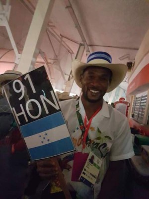 Así desfiló Honduras en la inauguración de los Juegos Olímpicos 2016