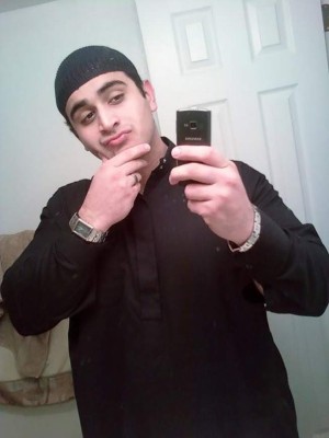 TOPSHOT - In this undated photo recived by AFP on June 12, 2016, shows Omar Mateen, 29, a US citizen of Afghani descent from Port St. Lucie, Florida, from his MYSPACE.COM page, who has been named as the gunman in the mass shootings at the Pulse nightclub in Orlando, Florida.Fifty people died and another 53 were injured early Sunday when a heavily-armed gunman opened fire and seized hostages at a gay nightclub in Orlando, Florida, police said, in the worst mass shooting in US history. / AFP PHOTO / myspace.com / Handout / RESTRICTED TO EDITORIAL USE - MANDATORY CREDIT 'AFP PHOTO / MYSPACE.COM' - NO MARKETING - NO ADVERTISING CAMPAIGNS - DISTRIBUTED AS A SERVICE TO CLIENTS