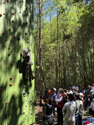 Desde Semana Santa estará abierto el rocódromo en Celaque