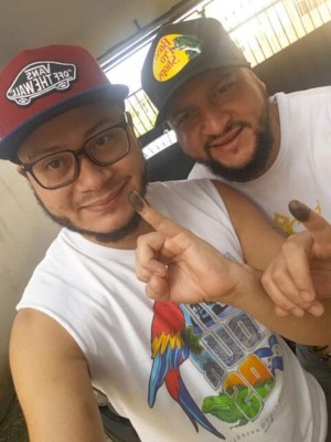 Famosos hondureños votaron en las elecciones presidenciales