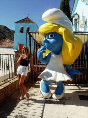 Júzcar, el pueblo pitufo en España