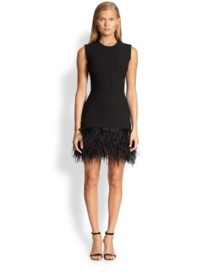 Plumas para lucir en Navidad