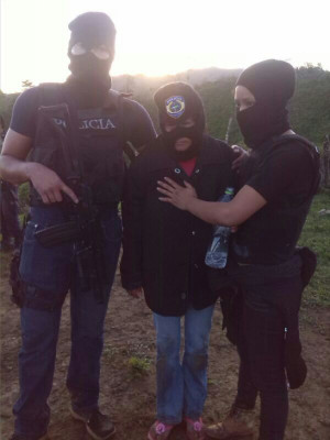 Policía rescata a mujer secuestrada en Trojes, El Paraíso