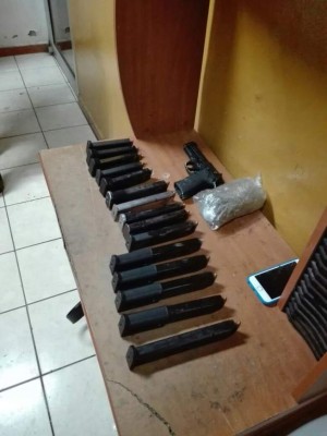 Recapturan a cabecilla de la Mara 18 junto a otro sujeto con armas prohibidas