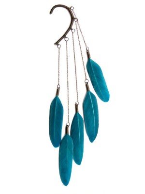 Plumas para lucir en Navidad