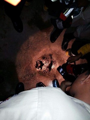 Niño hondureño cae dentro de un pozo en San Lorenzo, Valle