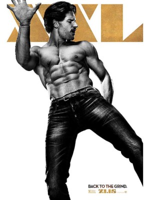 A Joe Manganiello le borran los abdominales en los carteles de 'Magic Mike XXL'
