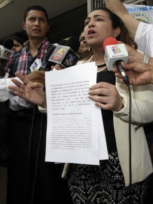 Marlene acudirá a la Corte Suprema si el TSE no le resuelve