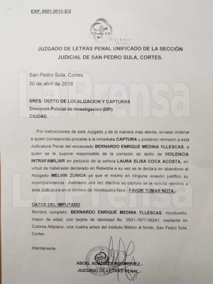 Diputado acusado de violencia intrafamiliar sale libre de cargos en San Pedro Sula