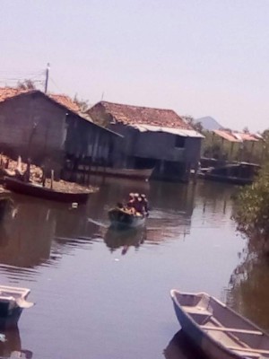 Los curiles ponen sabor a los paseos por el sur de Honduras