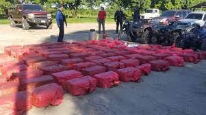 10 años de cárcel a 4 hondureños por traficar 1.448 kilos de cocaína