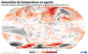 El clima mundial se enloquece y eleva los termómetros