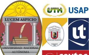 Logos de las Universidades públicas y privadas de Honduras