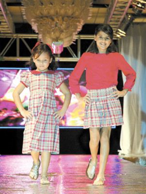 Pasarela infantil: de niños a modelos solidarios