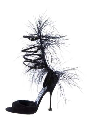 Plumas para lucir en Navidad