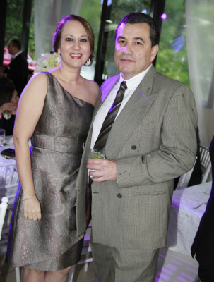 Christine Knuth y Pablo Santander se casan en Panacam