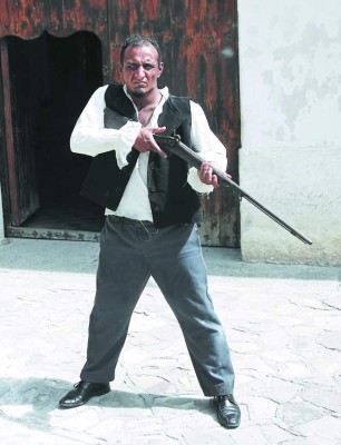 Comayagua, sede del rodaje de 'Morazán, la película”