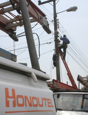 Aumenta robo de cable telefónico en Puerto Cortés