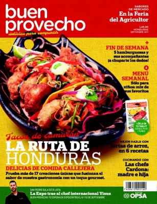 Sándwich de costilla y loroco tempura