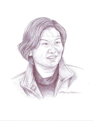 Salió de una aldea para convertirse en millonaria